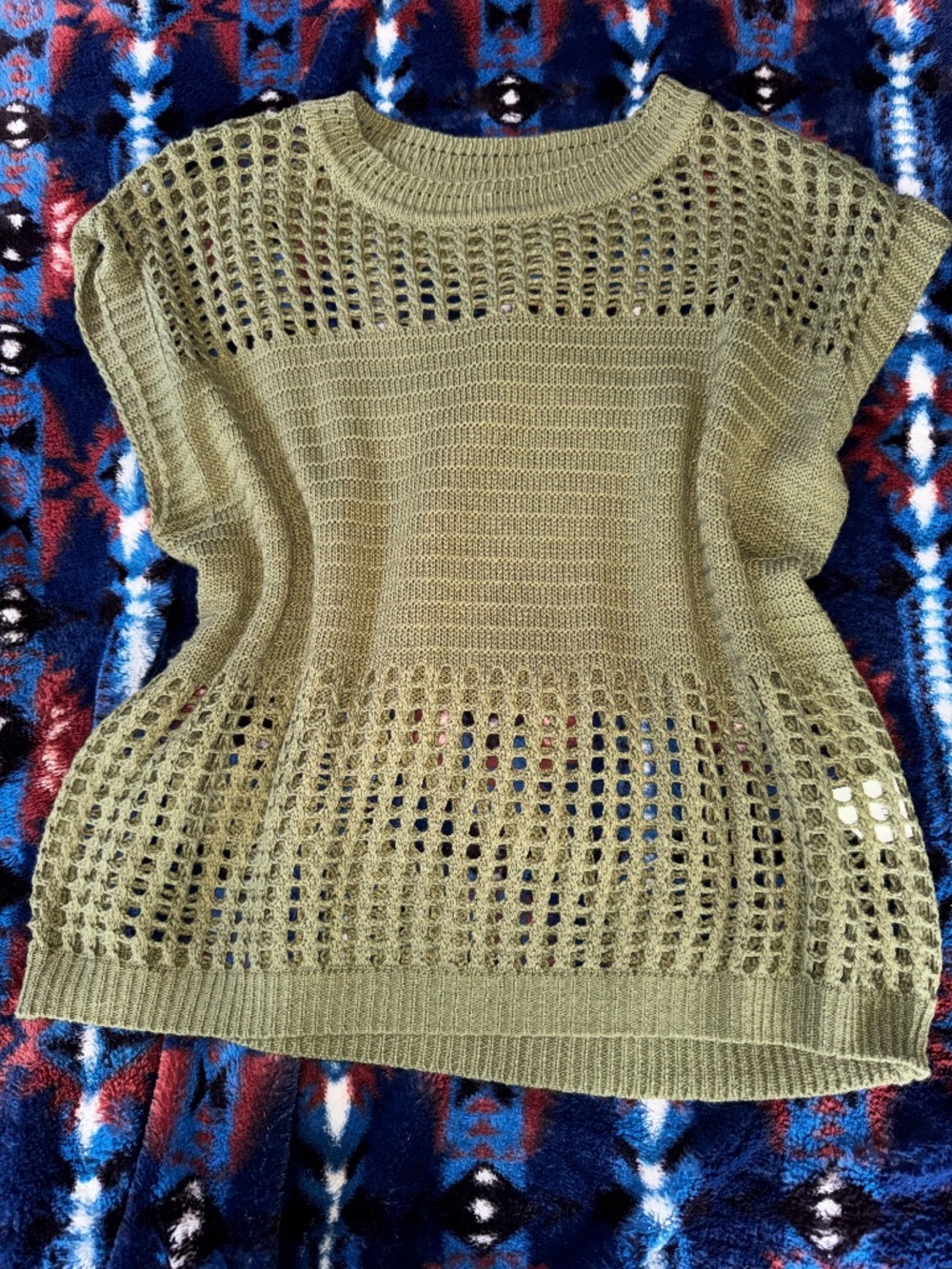 NWOT Evaless Crochet Tank Top